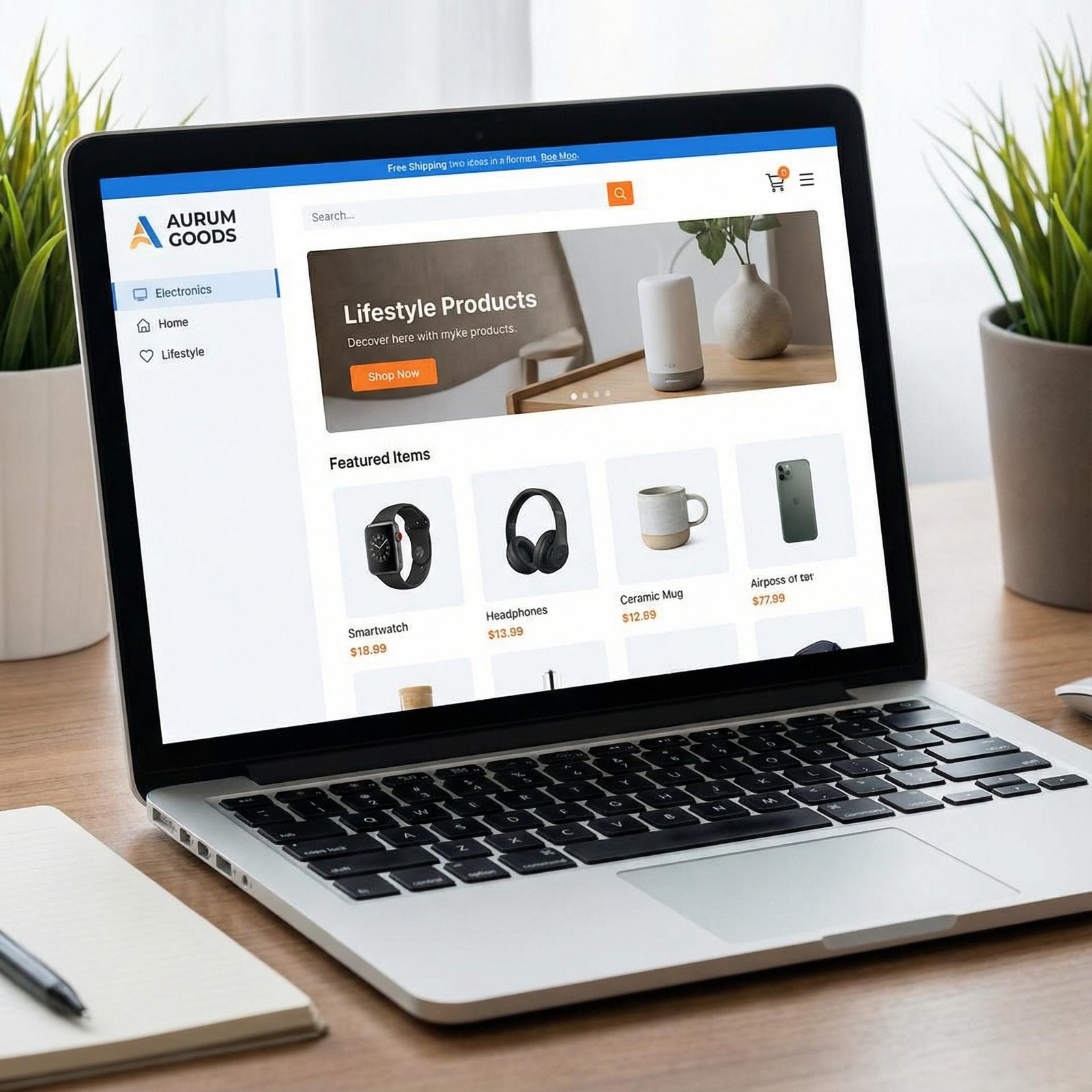 Websites E-commerce profissionais
